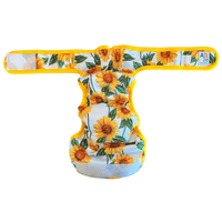 Thumbnail for Tailless Pet Diaper (Enchanted Sunflower)